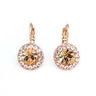 Cercei Jackie placati cu aur 24K | 1129-39132RG6