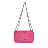 GEANTA DAMA MINI FUCSIA PIELE NATURALA INTOARSA MARA