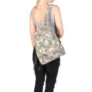 RUCSAC DAMA MILITARY PIELE NATURALA IANNA