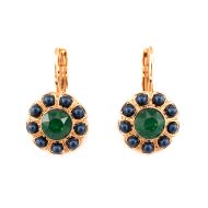 Cercei Poppy placati cu aur 24K - 1131-1325RG6