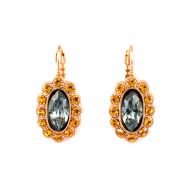 Cercei Jasmine placati cu aur 24K | 1132-1323RG6