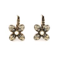 Cercei Marilyn placati cu argint 925 | 1138-1023SP6