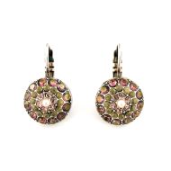 Cercei Elizabeth placati cu argint 925 - 1141-1022SP6