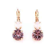 Cercei Elizabeth placati cu aur 24K | 1190-1022RG6