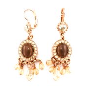 Cercei Dream placati cu aur 24K | 1198-216RG6