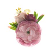 Brosa mov, model floral