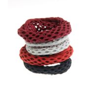 Set 4 elastice plasa, multicolor