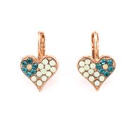 Cercei Grace placati cu aur 24K | 1322-1017RG6