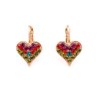 Cercei Tiger Lily placati cu aur 24K | 1322-1311RG6