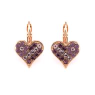 Cercei Elizabeth placati cu aur 24K - 1322-21223RG6