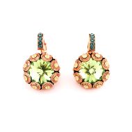 Cercei Grace placati cu aur 24K | 1386-1017RG6