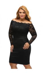 Rochie XXL Adrianne Black