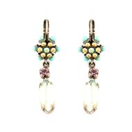 Cercei Gold Finger placati cu argint 925 | 1420/3-1002SP6