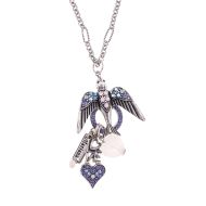 Pandantiv cu lant Provence Lavender placat cu argint 925 - 52020-27SP