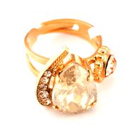 Inel Jackie placat cu aur 24K | 72009-39132RG