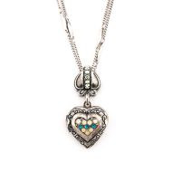 Pandantiv cu lant Grace placat cu argint 925 | 5033-1017SP