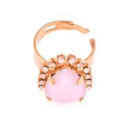 Inel Rose placat cu aur 24K - 7098-395RG