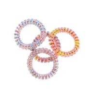 Set 4 elastice sidefate pentru par