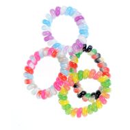Set 4 elastice spiralate rezistente