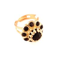 Inel Poppy placat cu aur 24K | 7211-208208RG