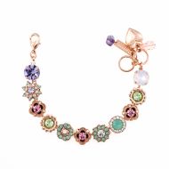 Bratara Pina Colada placata cu aur 24K | 4072-1063RG