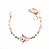 Bratara Pina Colada placata cu aur 24K | 4131/1-1063RG