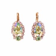 Cercei Pina Colada placati cu aur 24K - 1259/1-1063RG6