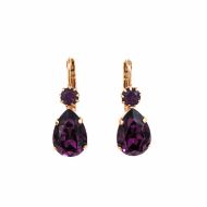 Cercei Desire placati cu aur 24K - 1032/3-396204RG6