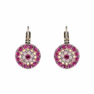 Cercei Rose placati cu argint 925 - 1141-3111SP6