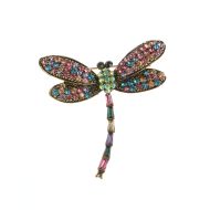 Brosa, libelula multicolora