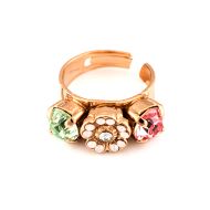 Inel Eternity placat cu aur 24K - 7504/2-1028RG