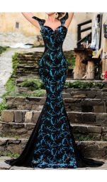 Rochie De Ocazie Elegant Turquoise