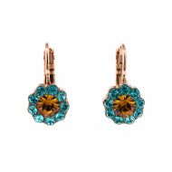Cercei Kokomo placati cu aur 24K | 1379-1058RG6