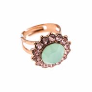 Inel California Dreaming placat cu aur 24K - 7023-1067RG