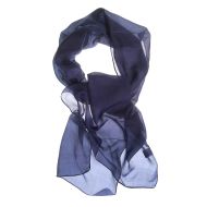 Esarfa bleumarin, matase