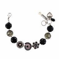 Bratara Black Velvet placata cu argint 925 - 4279-1073SP