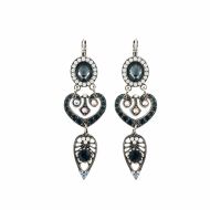 Cercei Mood Indigo placati cu argint 925 | 1423/1-1069SP6