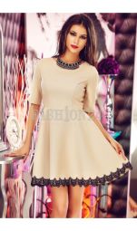 Rochie De Seara Beige Song
