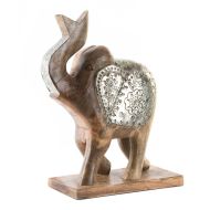 Statueta de lemn, elefant