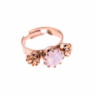 Inel Tiara Day placat cu aur 24K - 7435-2333RG