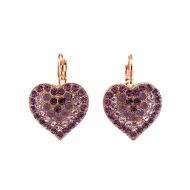 Cercei Elizabeth placati cu aur 24K | 1007-21223RG6