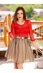 Rochie Baby Doll Red Passion