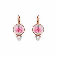 Cercei Seashell placati cu aur 24K | 1018-04863RG6