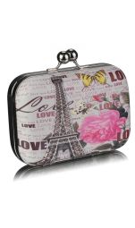 Clutch Love Paris Black