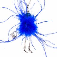 Bambola in Stile Moscovita-Spider-Electric-Blue