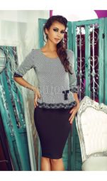 Rochie Discret Peplum