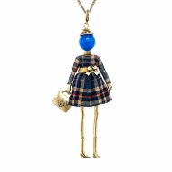 Bambola in Stile Glasgow-Blue