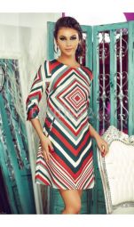 Rochie Green Magic Lines