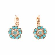 Cercei Cindy placati cu aur 24K - 1220-2677rg6