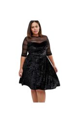 Rochie XXL Velvet Swing